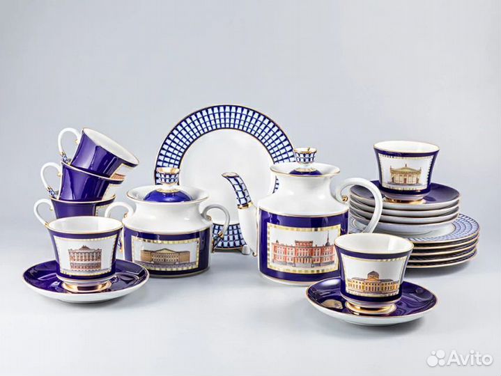 Новый Сервиз чайный 
