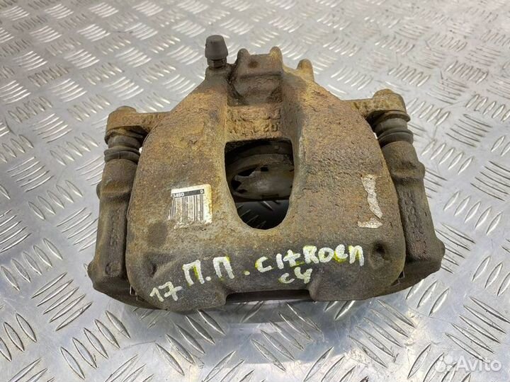 Суппорт тормозной передний правый Citroen C4 B7