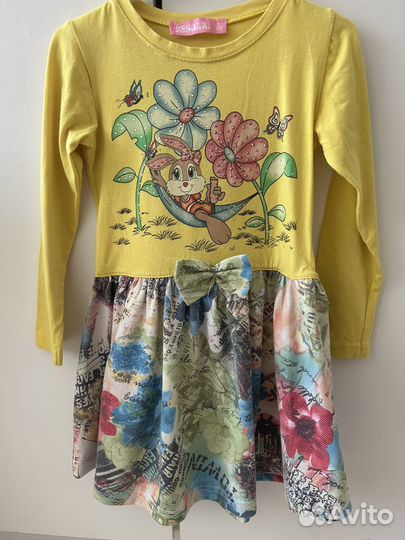 Вещи пакетом на девочку от 4-6 лет