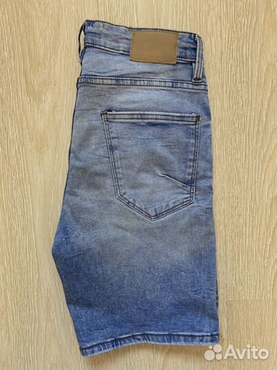 Шорты джинсовые мужские pull&bear