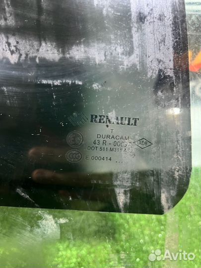 Стекло заднее правое Renault Megane, III