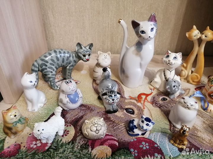 Фигурки котов и кошек часть 1
