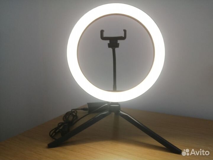 Лампа кольцевая Огонёк OG-SMH01 с держателем