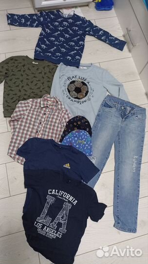 Вещи пакетом на мальчика 128 134