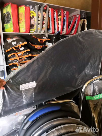 Каркасные шторки на Шкоду Октавию А5