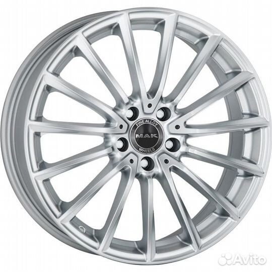 R19 5x112 9J ET50 D66,6 MAK Komet Silver