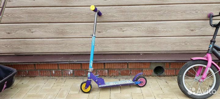 Самокат детский двухколесный бу
