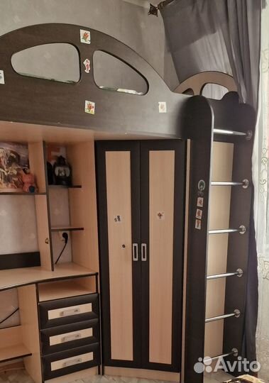 Кровать чердак