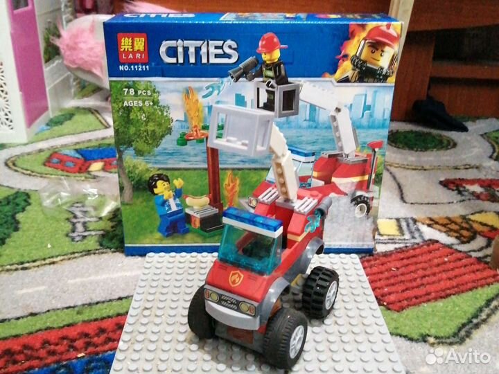 Lego City пожарные