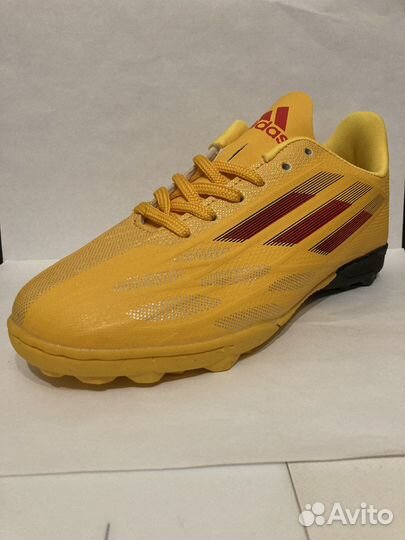 Детские футбольные бутсы сороконожки adidas