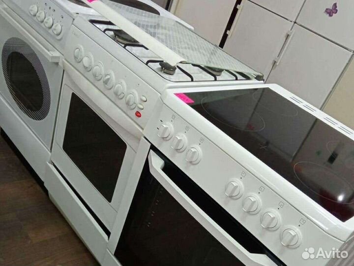 Плита электрическая б/у, духовой шкаф, панель