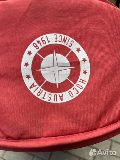 Коляска трость красная