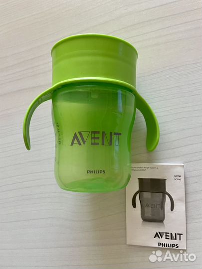 Поильник-непроливайка avent
