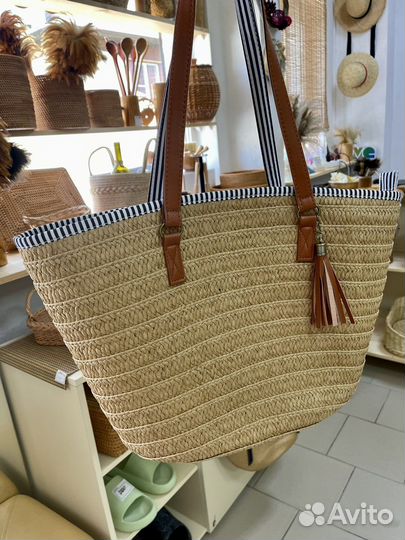 Сумка женская летняя плетеная