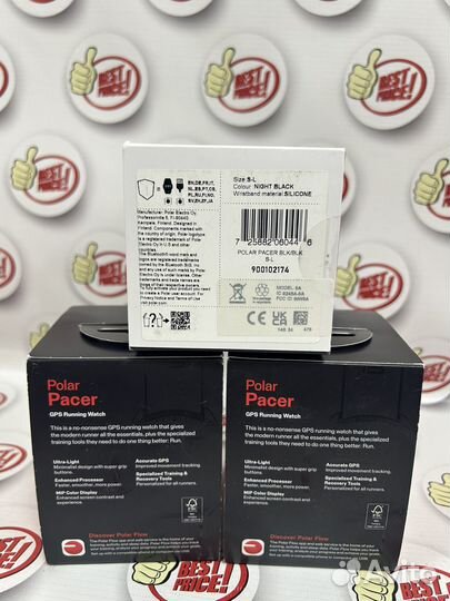 Часы polar Pacer Black