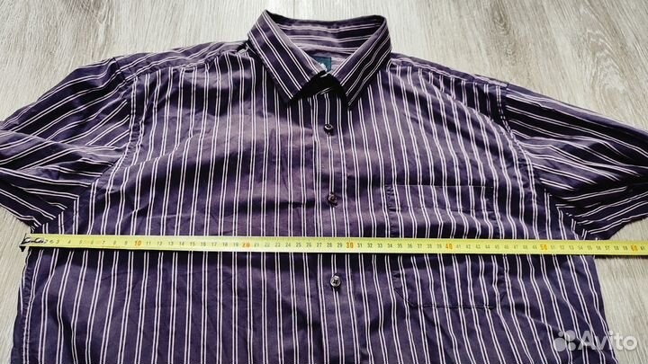 Рубашка Reserved фиолетово-розовая р.42