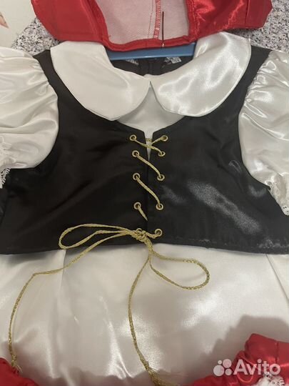 Костюм красной шапочки