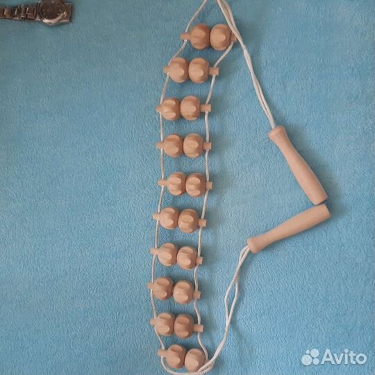 Массажер для спины деревянный