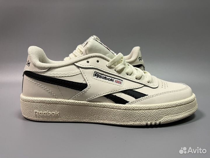 Reebok classic leather кожаные кроссовки мужские