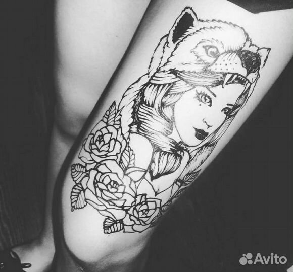 Тату хной, мехенди, временные татуировки