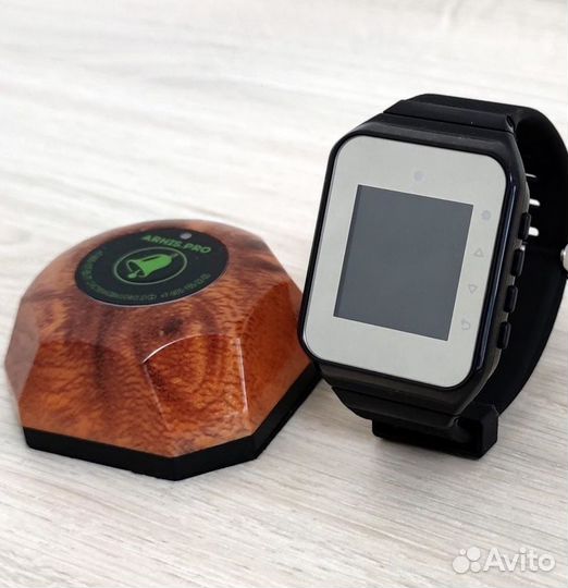 Беспроводная система: кнопка вызова персонала, час