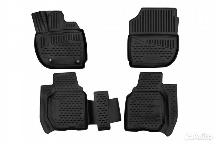 Коврики в салон Honda Fit 2013- П.Р. хб