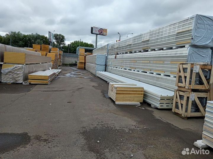 Стеновые сэндвич-панели