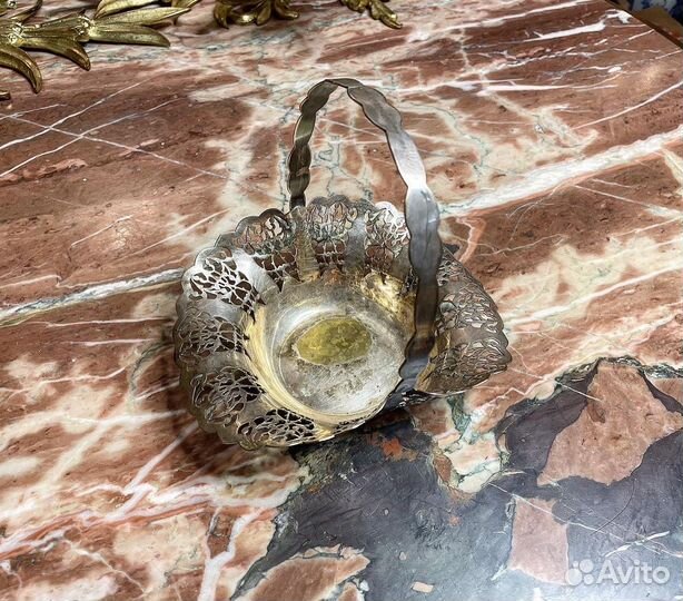 Винтажная конфетница Европа