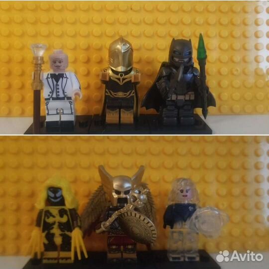 Lego минифигурки superhero аналоги