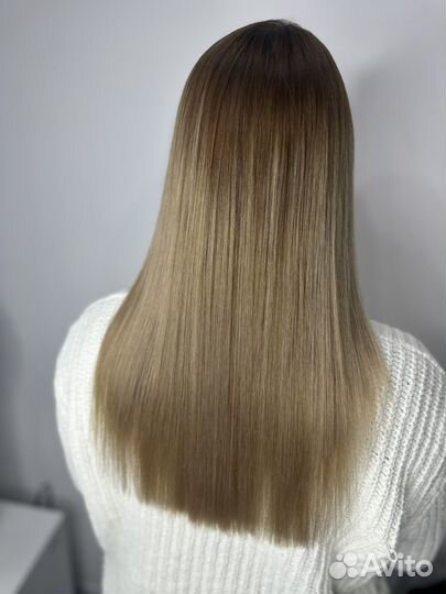 Кератиновое выпрямление волос ботокс