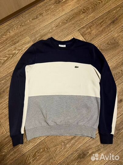 Свитшот Lacsote crew neck colorblock