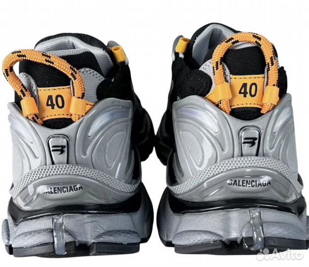 Кроссовки Balenciaga Runner Nylon Grey/Orange