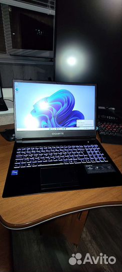 Ноутбук Gigabyte G5 GD,144Гц,RTX3050,i5 11400