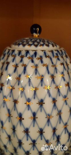 Сервиз кофейный Кобальтовая сеточка лфз