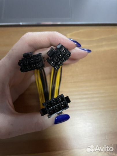 Переходник 6 pin, 8 pin, vga на dvi-d, molex