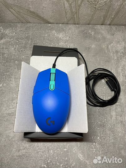 Игровая проводная мышь Logitech G102 lightsync