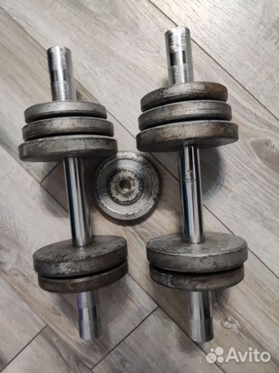 Гантели разборные 9,5кг