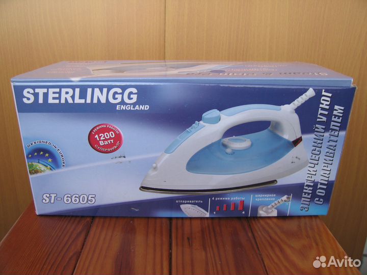 Новый утюг sterlingg ST-6605