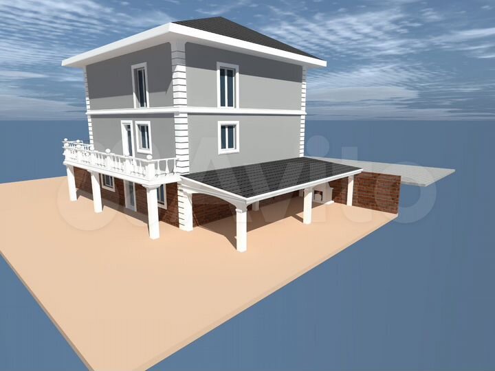 Дом 240 м² на участке 15 сот.