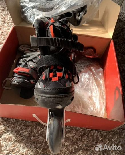 Роликовые коньки детские раздвижные