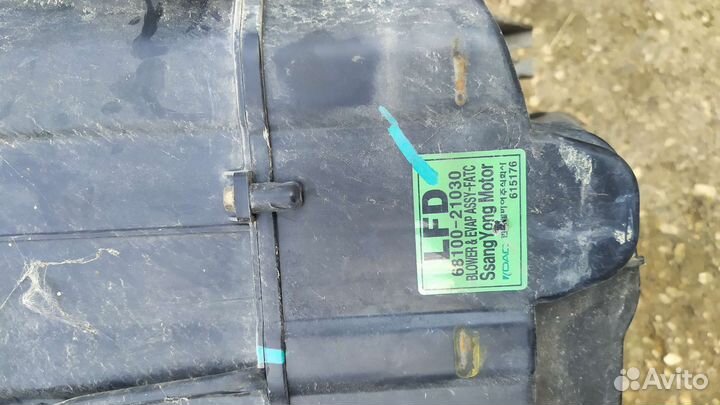 Печка на ssangyong передняя и задняя