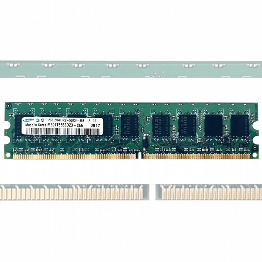 [M391T5663DZ3-CE6] Оперативная Память Samsung 2gb M391t5663dz3-Ce6