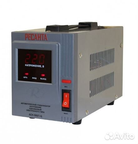 Стабилизатор напряжения Ресанта асн-500/1