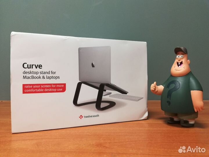 Подставка для ноутбука Twelve south Curve, черный