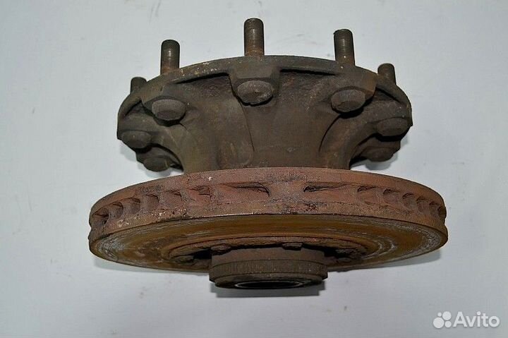 Ступица, дисковые тормоза, передний мост, левая re