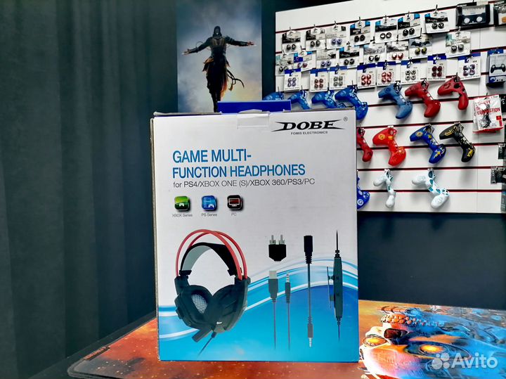 Наушники проводные Dobe