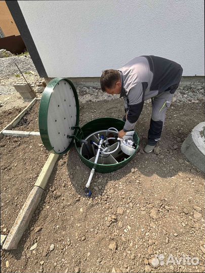 Автономная канализация для семьи за один день