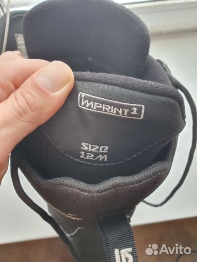 Ботинки для сноуборда burton 2017-18 invader black