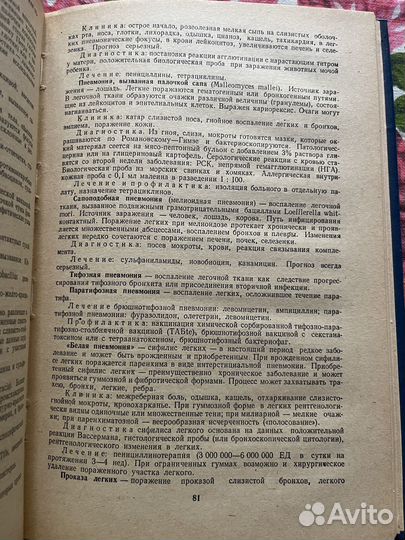 Справочник пульмонолога 1979. Ю. Усенко