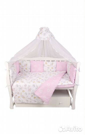 Бортики в детскую кроватку